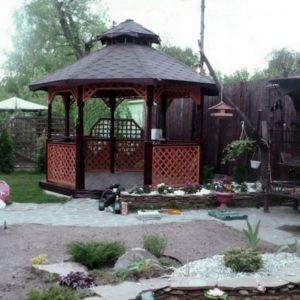 Восьмиугольная беседка BVV-8-23